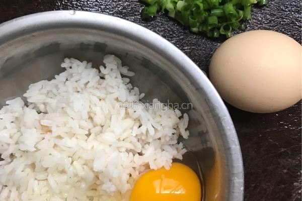 米饭煎饼的做法图解1