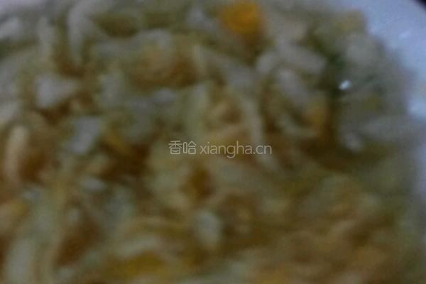 酸菜扣肉荷包蛋的做法图解6