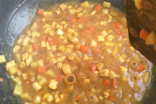 咖喱土豆鸡块的做法图解12