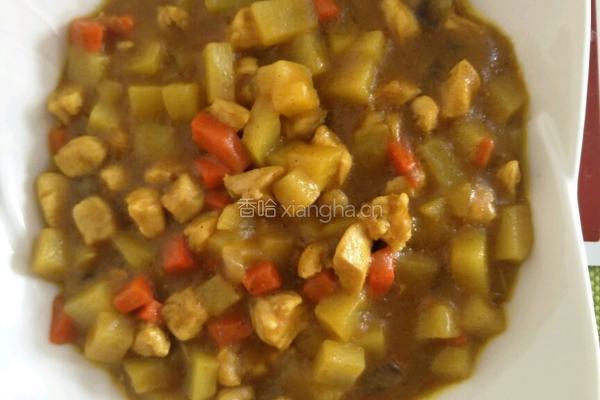 咖喱土豆鸡块的做法图解13