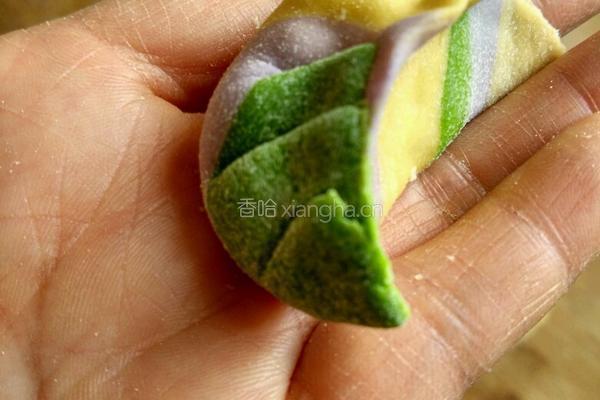 彩虹饺子的做法图解12