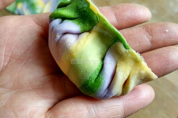 彩虹饺子的做法图解13