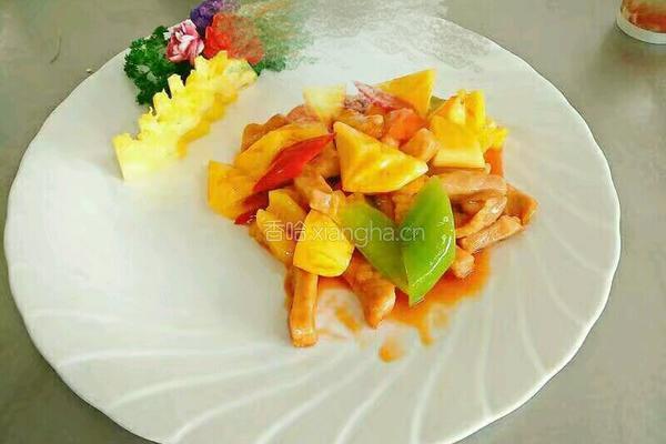 香菠咕噜肉的做法图解6