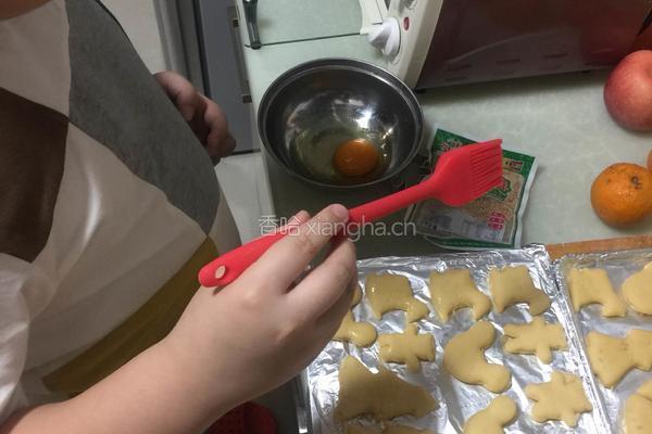可爱造型大饼干的做法图解2