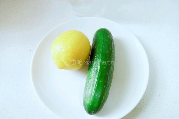 青瓜柠檬水的做法图解3