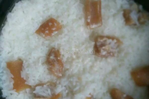 腊味煲仔饭的做法图解3