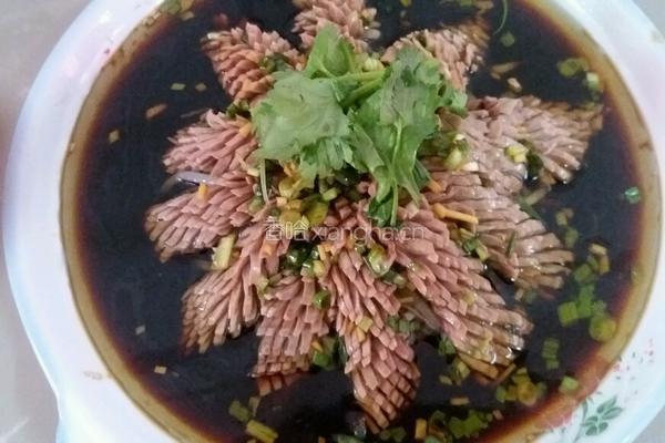 凉拌腰花的做法图解7