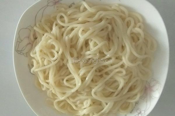 素酱面的做法图解7