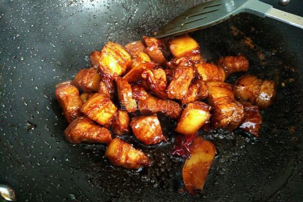 莴苣烧大肉的做法图解7