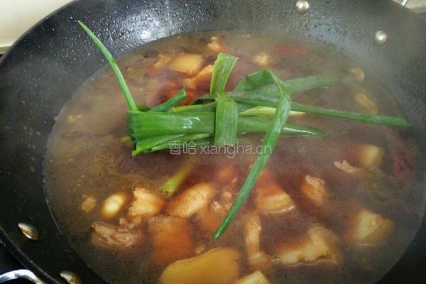 莴苣烧大肉的做法图解9