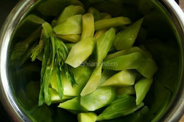 莴苣烧大肉的做法图解11
