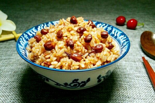 红豆米饭的做法图解5