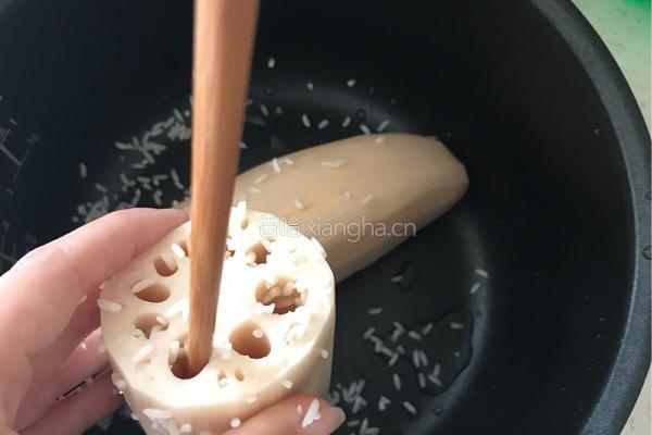 糯米藕的做法图解3