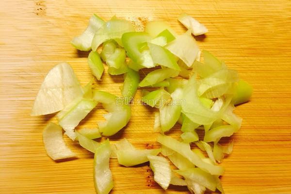 小炒培根菜花的做法图解6