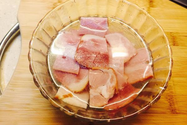 小炒培根菜花的做法图解8