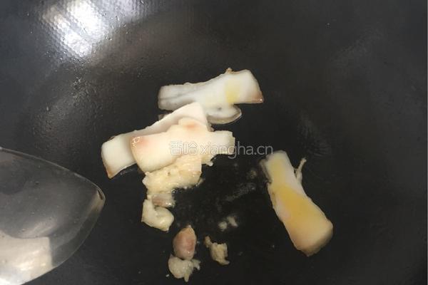 土猪肉炒莴笋片的做法图解3