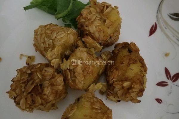 燕麦香蕉酥的做法图解8