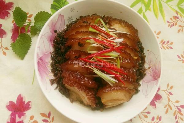 梅菜扣肉的做法图解17
