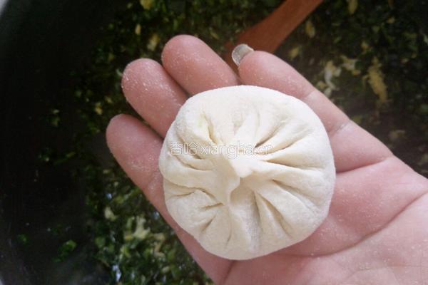 韭菜鸡蛋馅蒸包的做法图解9