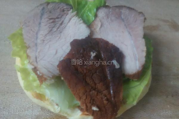 中式汉堡的做法图解9