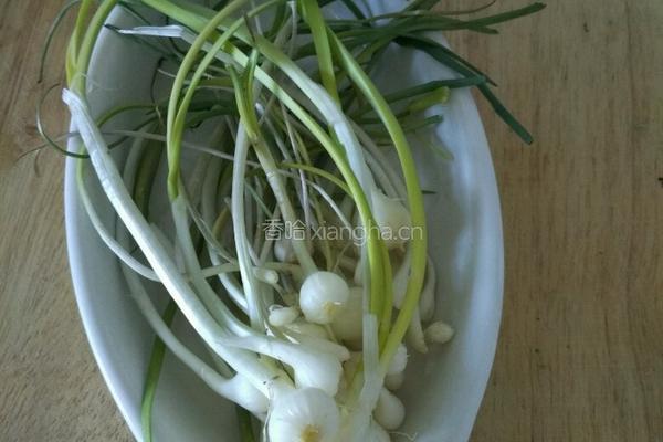 小根蒜拌豆腐的做法图解2