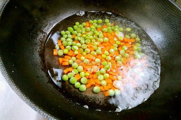 豌豆煎饼的做法图解5