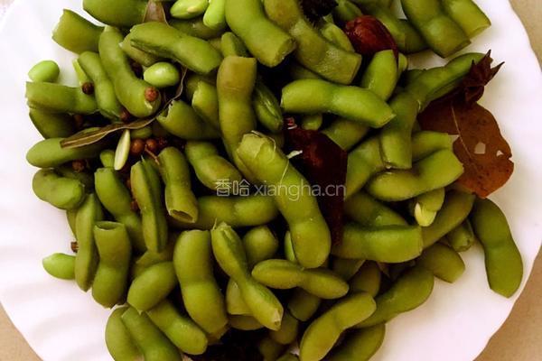卤香毛豆的做法图解3