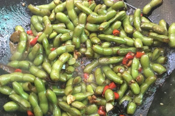 卤香毛豆的做法图解6