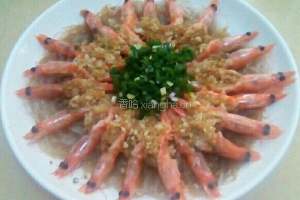 蒜蓉粉丝开背虾的做法图解11
