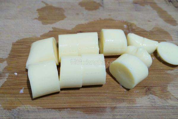 香煎日本豆腐的做法图解2
