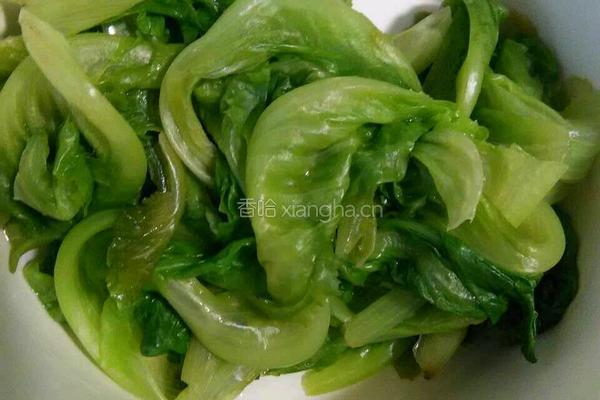 瘦肉酱拌生菜的做法图解3