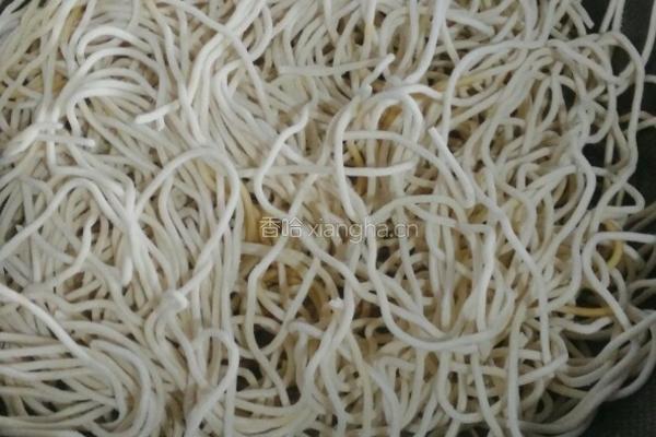 扁豆焖面的做法图解4