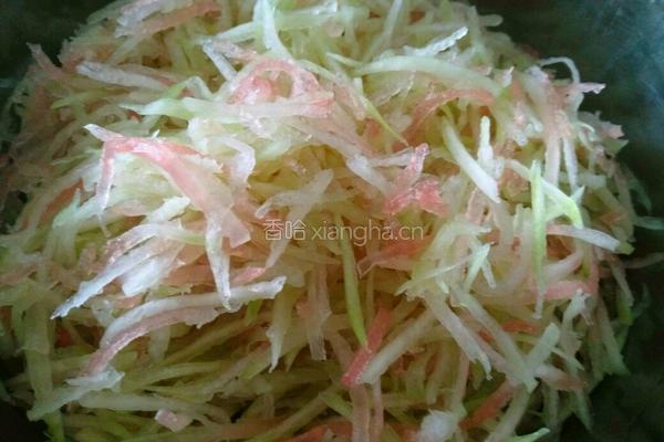 西瓜皮猪肉馅饺子的做法图解5