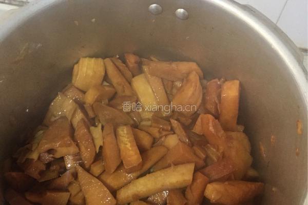 油焖毛笋的做法图解8