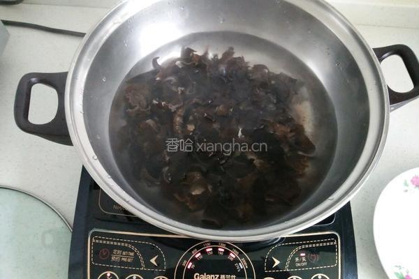 凉拌木耳的做法图解4