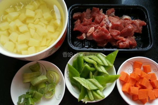 土豆炖牛肉的做法图解2