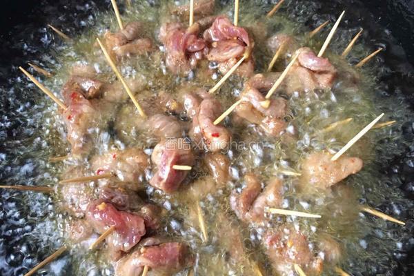 牙签肉的做法图解5