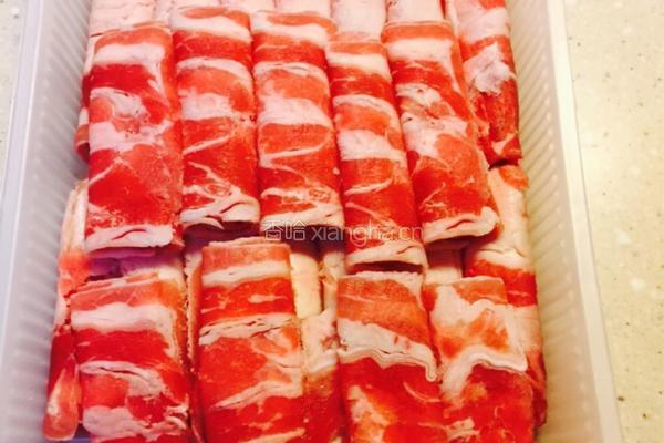 炒烤肉的做法图解3