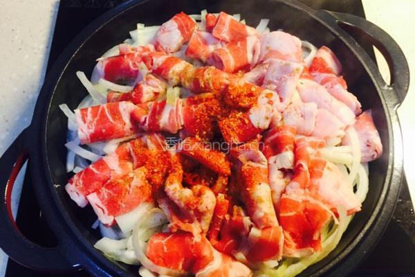 炒烤肉的做法图解10