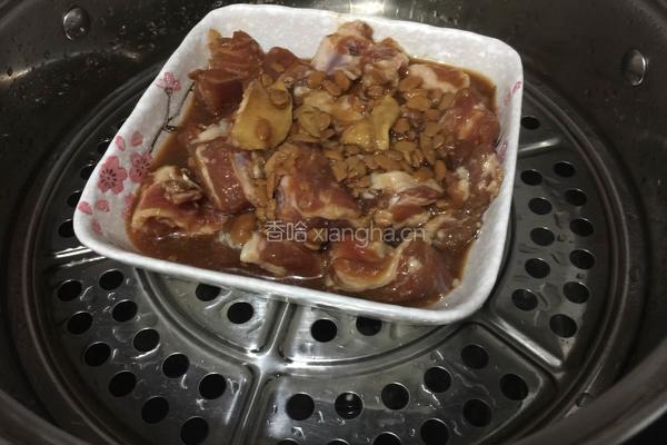 黄豆酱蒸排骨的做法图解3
