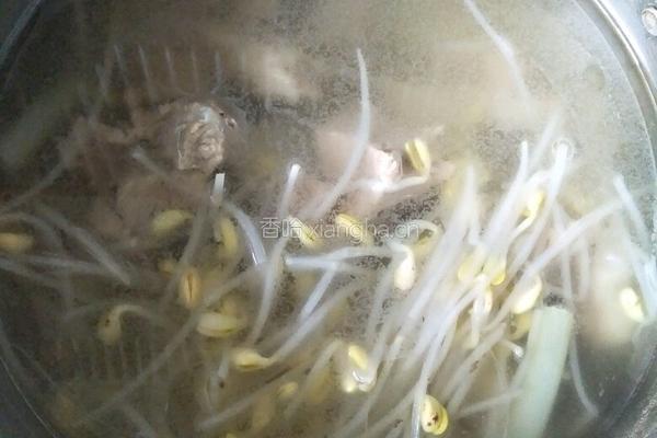 排骨豆芽汤的做法图解9