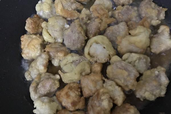 菠萝菠萝咕噜肉的做法图解6