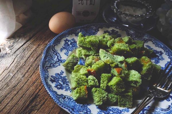 美貌早餐 抹茶面包布丁的做法图解2