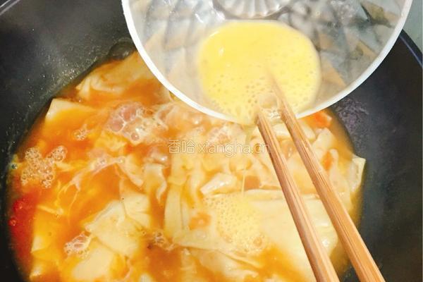 西红柿鸡蛋面叶的做法图解17