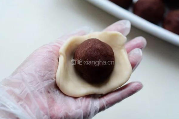 蛋黄酥的做法图解13