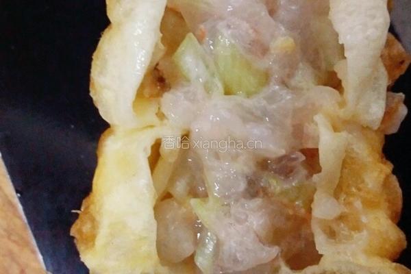 菠萝油条虾的做法图解6