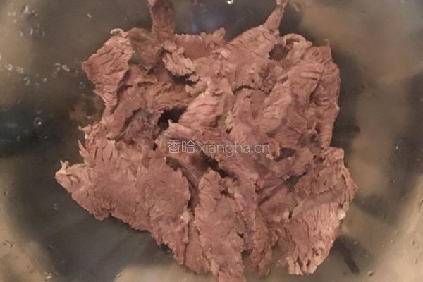 凉拌牛肉的做法图解4