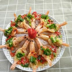 花开富贵虾的做法[图]