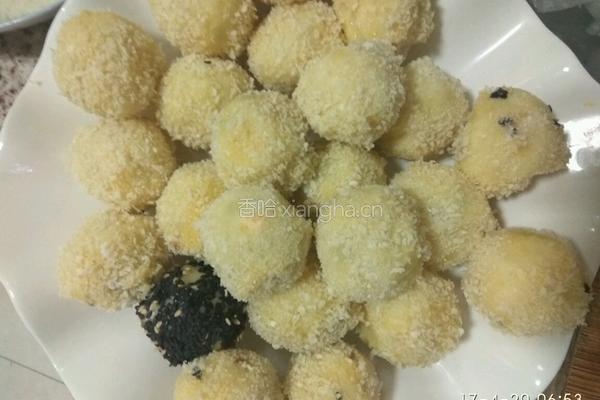 土豆泥豆沙丸子的做法图解7