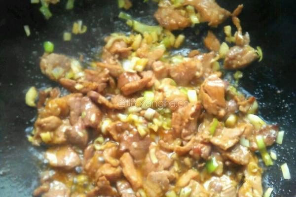 秋葵炒肉的做法图解6